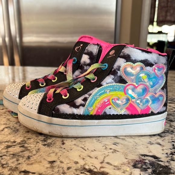 Skechers Other - Kids' Light-Up Heart Sneakers